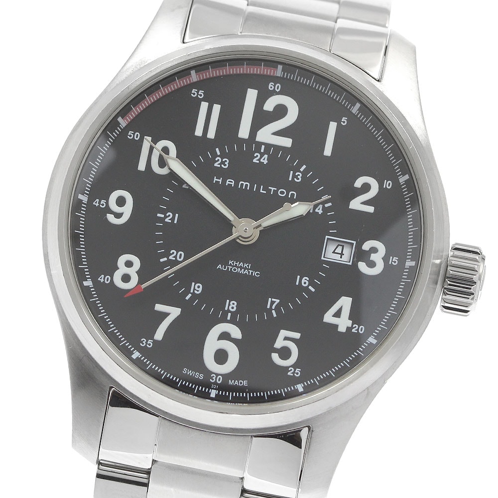 ハミルトン カーキ フィールドオフィサー H706150 メンズ 【中古】