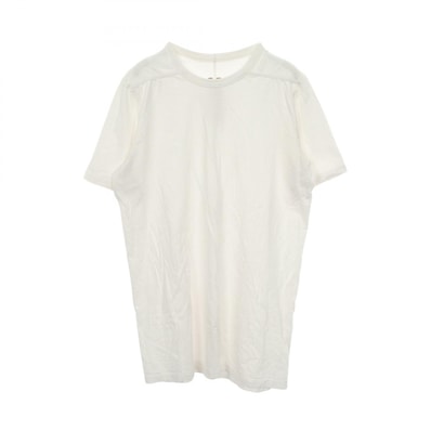 リックオウエンス Rick Owens クルーネック 半袖Tシャツ 衣料品 トップス コットン メンズ ホワイト系 【中古】