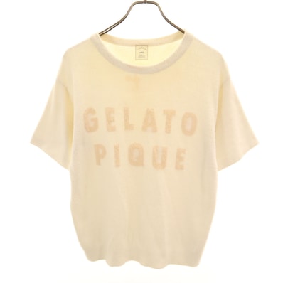 gelato pique ジェラートピケ 半袖 ルームウェア F アイボリー