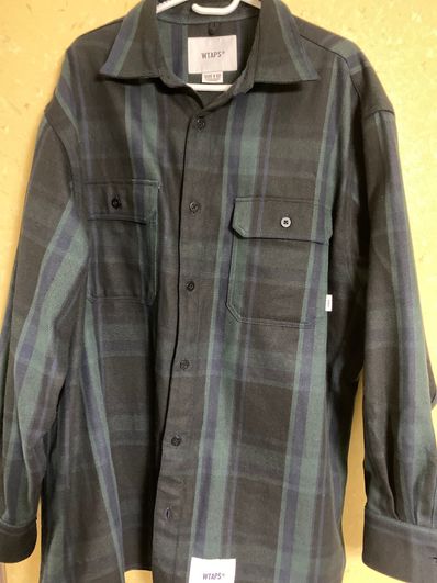 Wtaps Wcpo L/S Copo Ripstop Textile Coolmax "Green"