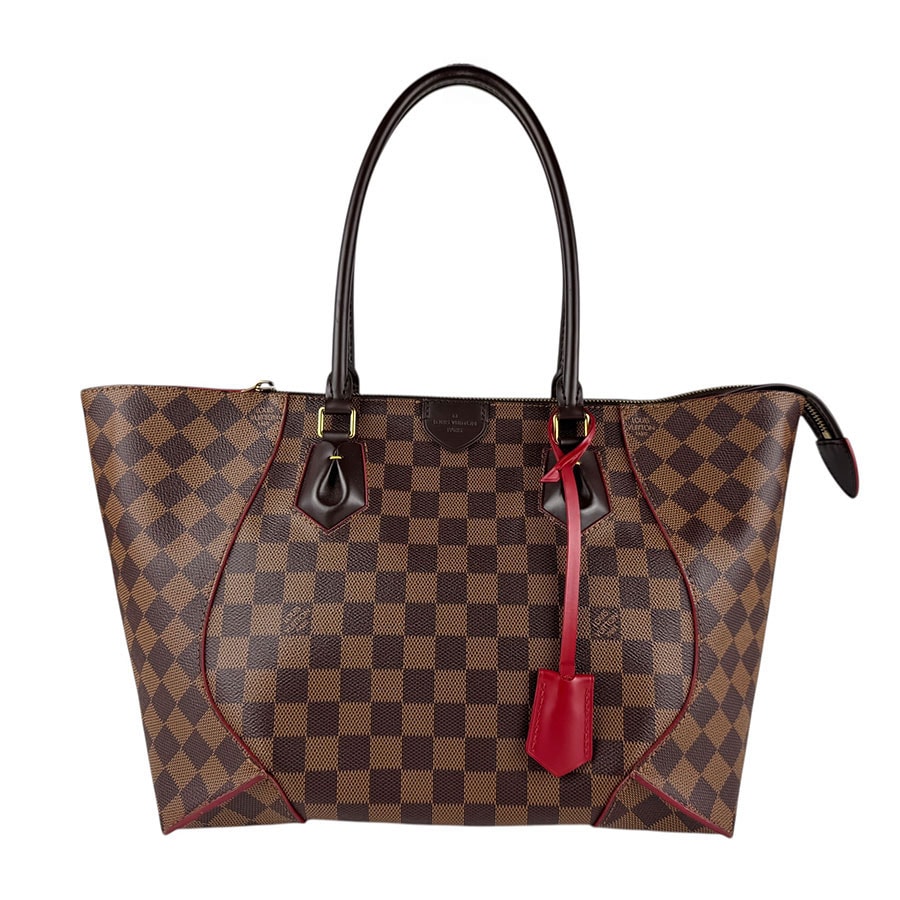 ルイ ヴィトン LOUIS VUITTON ショルダーバッグ ダミエ カイサ トートMM ダミエキャンバス エベヌ レディース N41548【中古】 z7310