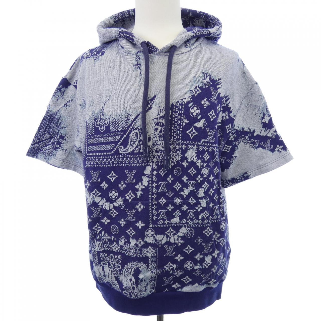 ルイヴィトン LOUIS VUITTON モノグラムバンダナショートスリーブフーディ HNY28WN31 パーカー