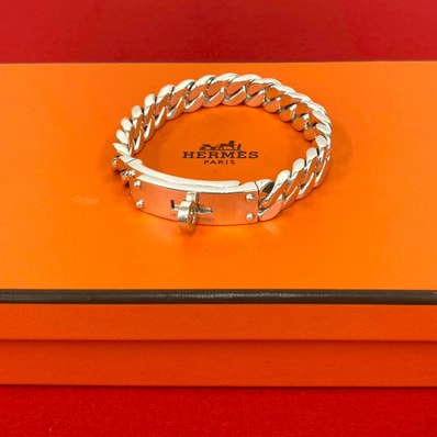 HERMES エルメス グルメットGM シルバー925 ブレスレット シルバー
36914