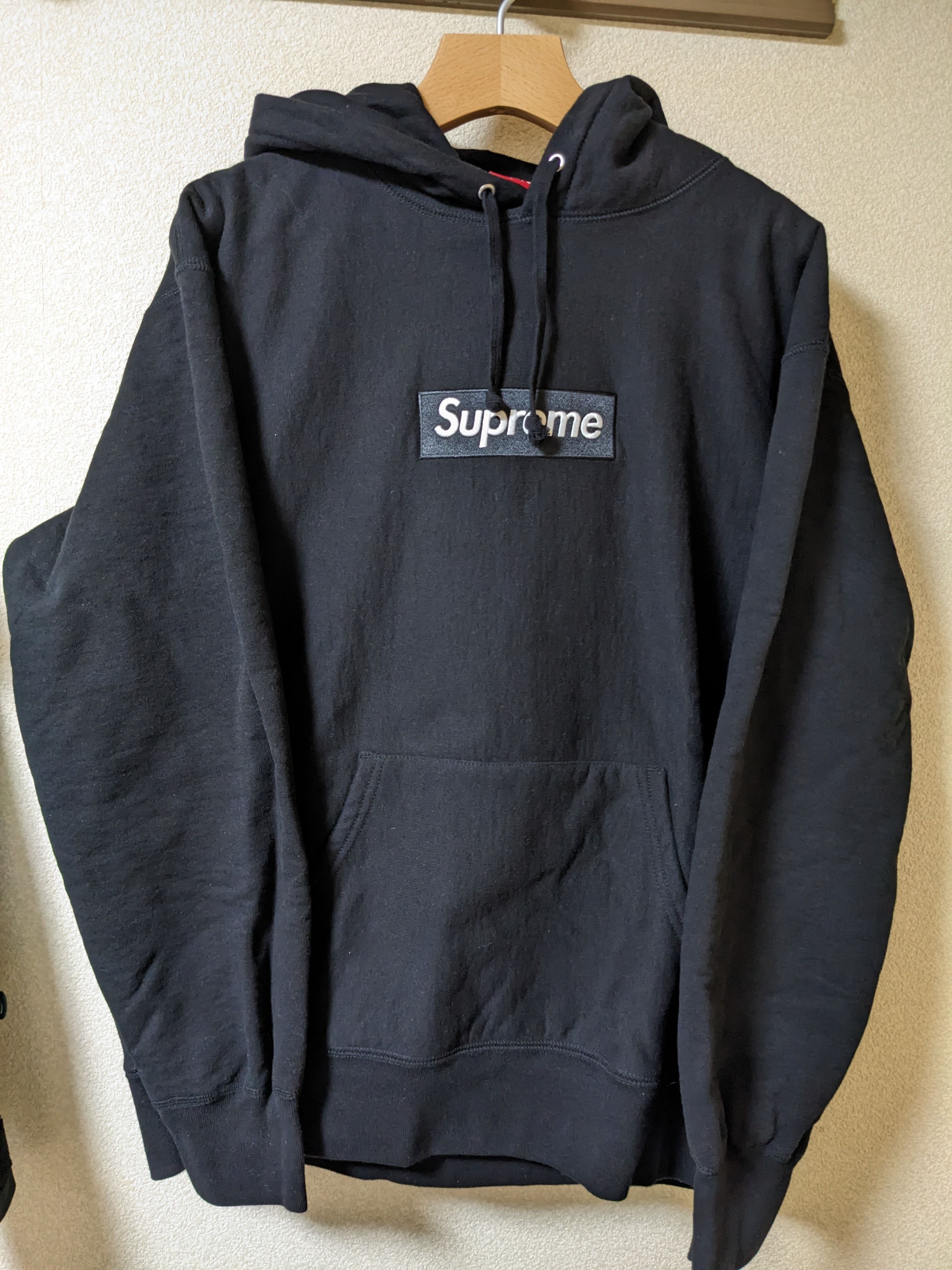Supreme Box Logo Hooded Sweatshirt "Black" (21FW)