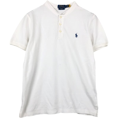 古着 ラルフローレン Ralph Lauren POLO RALPH LAUREN ヘンリーネック 半袖 ワンポイントロゴTシャツ メンズS相当/eaa648267