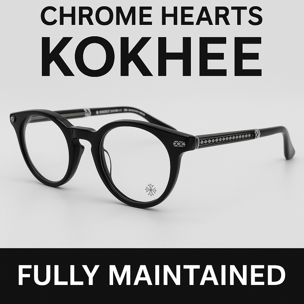 Chrome Hearts KOKHEE Eyewear "Black/Silver"