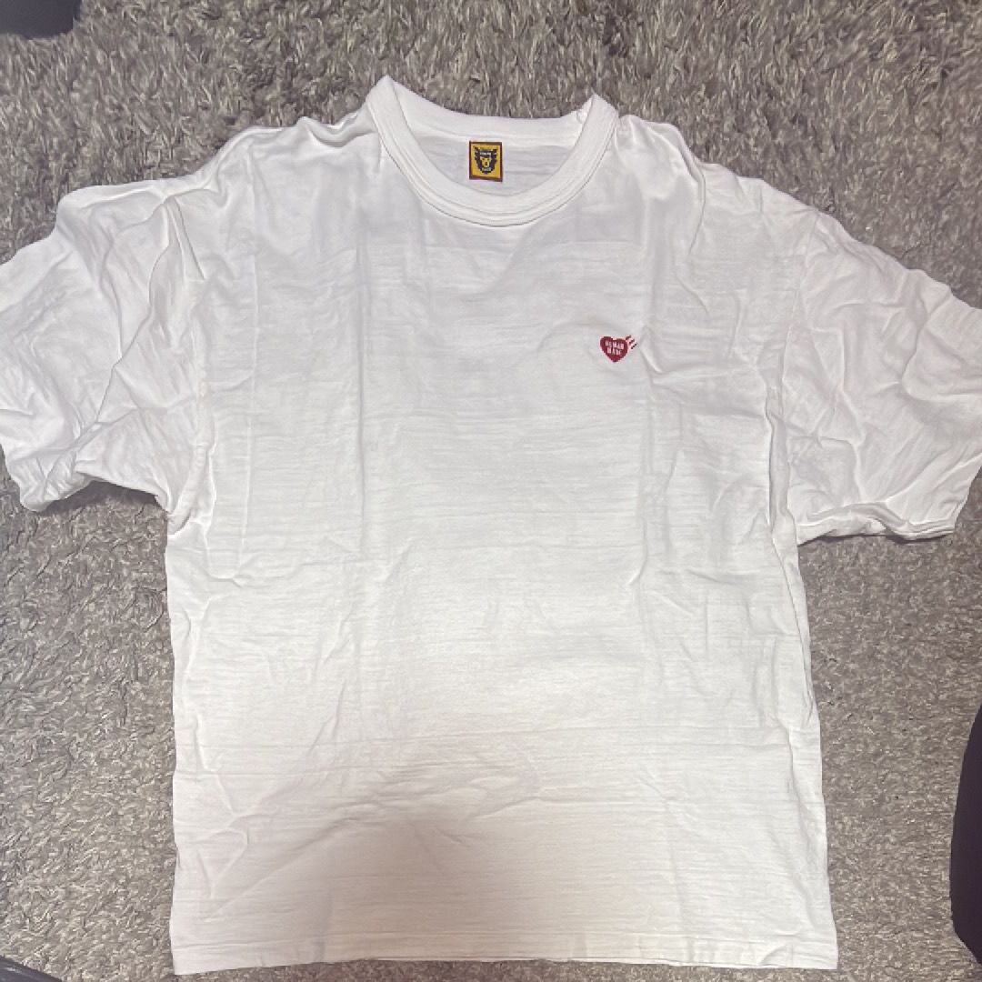 HUMAN MADE HEART BADGE T-SHIRT "White"
