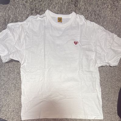 HUMAN MADE HEART BADGE T-SHIRT "White"