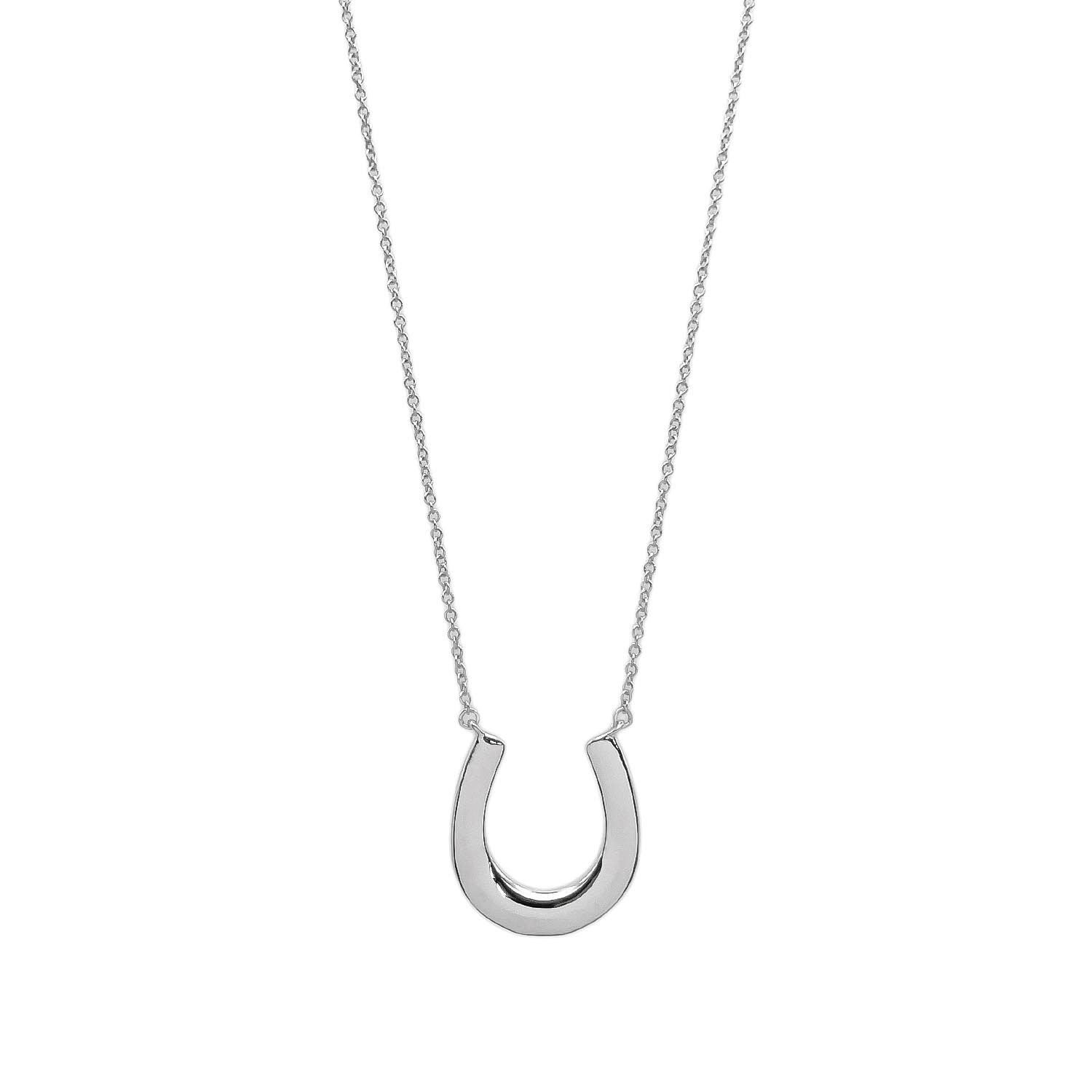 TIFFANY&Co. ティファニー 1837 ホースシュー 蹄鉄 ネックレス
 ペンダント ラッキーチャーム SV925 シルバー ユニセックス
 【中古】