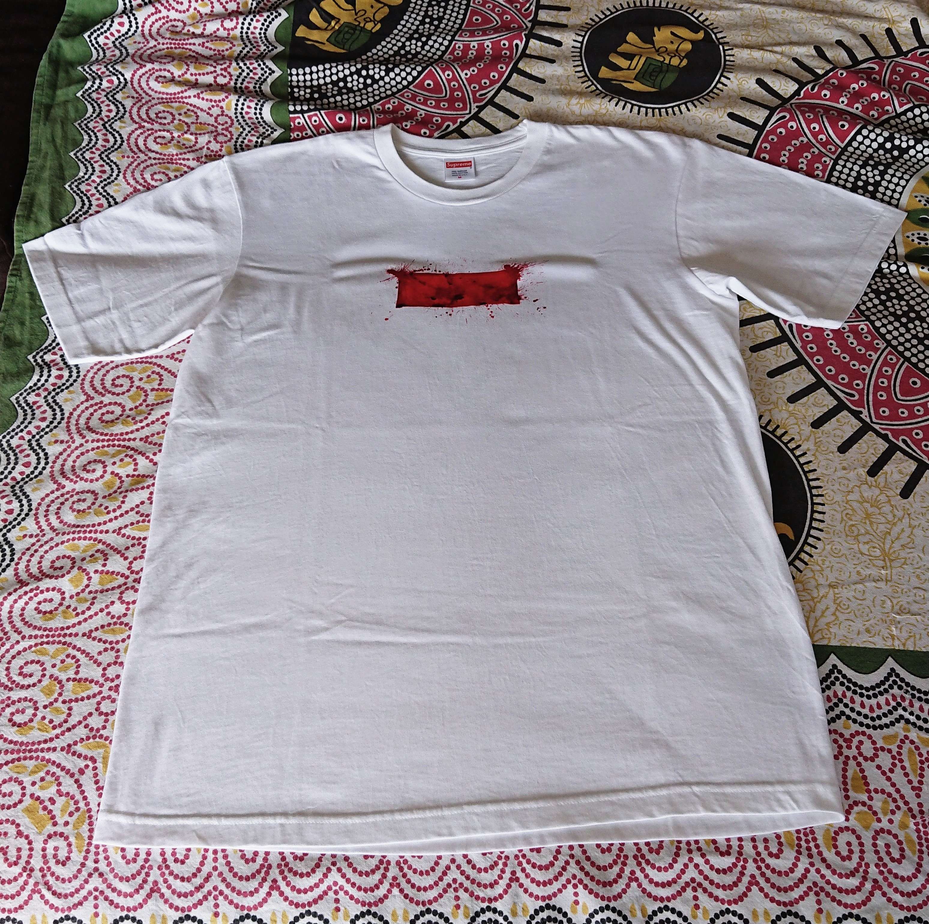 Supreme Ralph Steadman Box Logo Tee "White"
