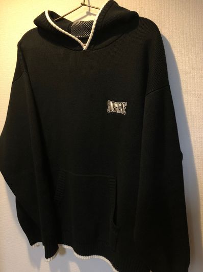 supremeニットパーカー