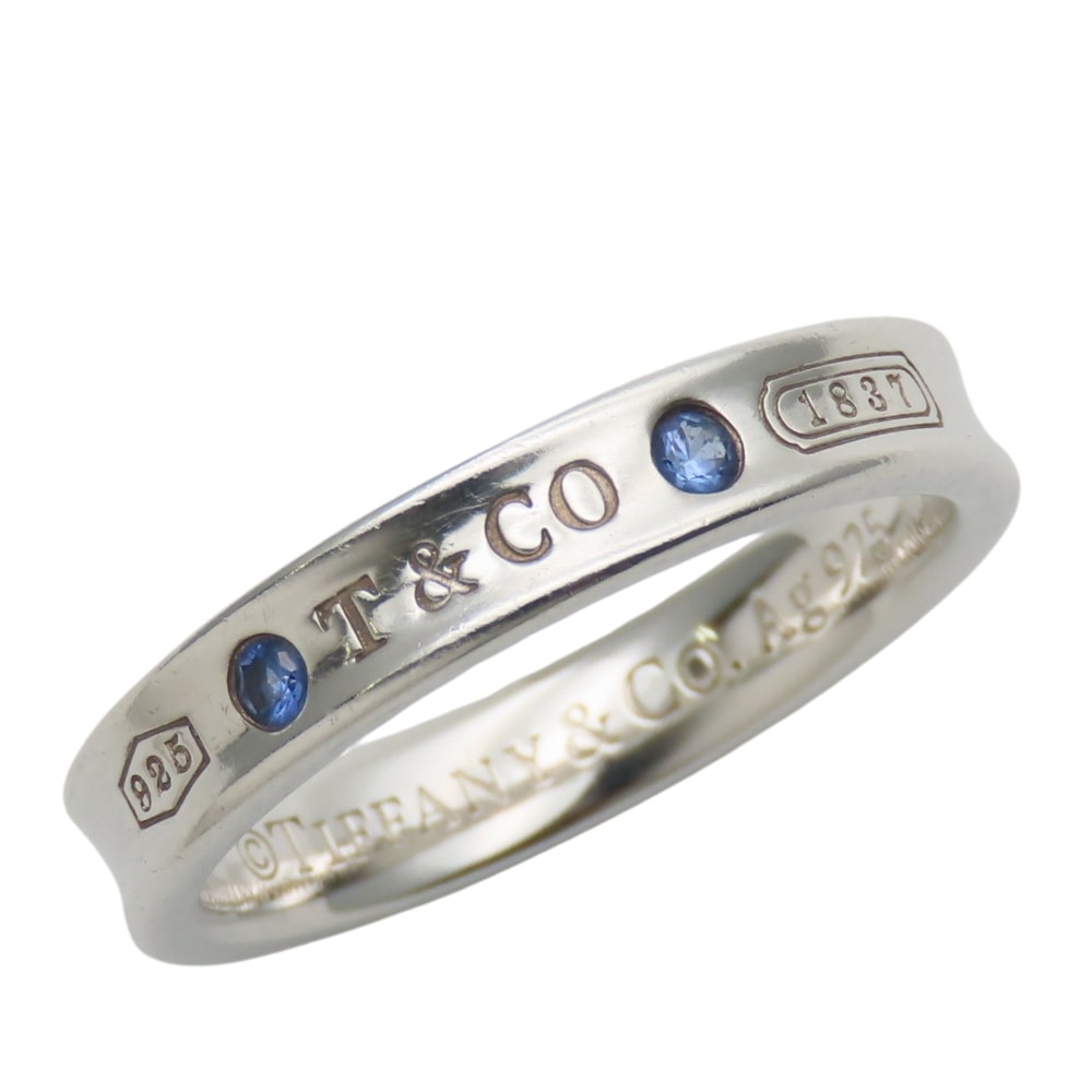 やや傷や汚れあり】【中古】 ティファニー リング・指輪 1837 ナロー