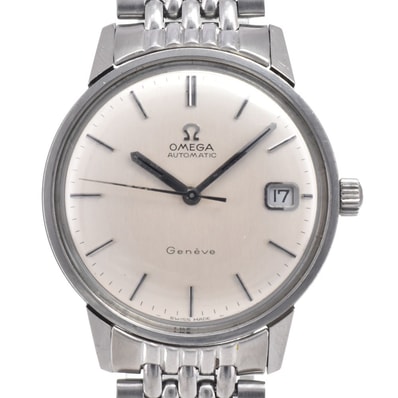 オメガ OMEGA Ref.166.037 シーマスター Cal.565 シルバー 自動巻き メンズ 良品 腕時計 I#148824