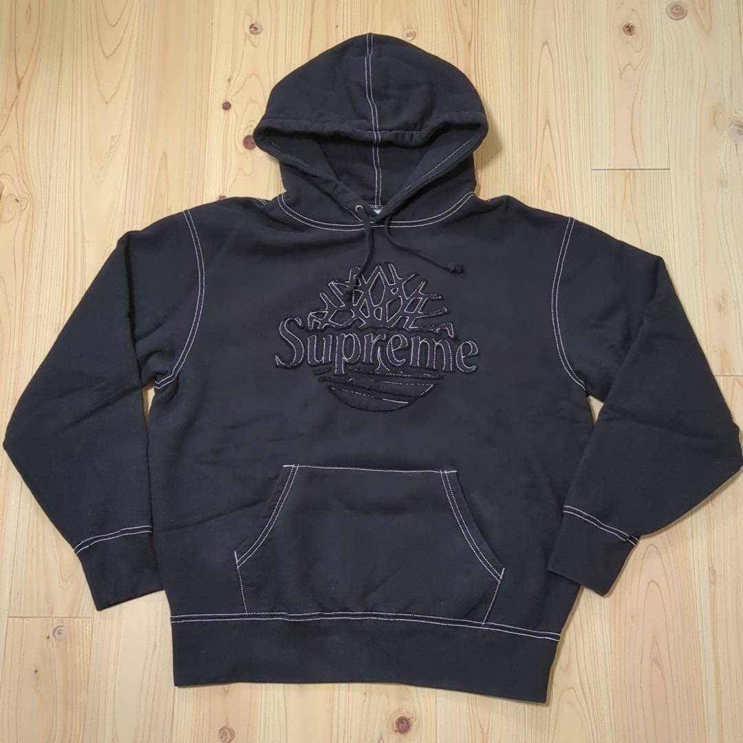Supreme x Timberland Hooded Sweatshirt "Black"