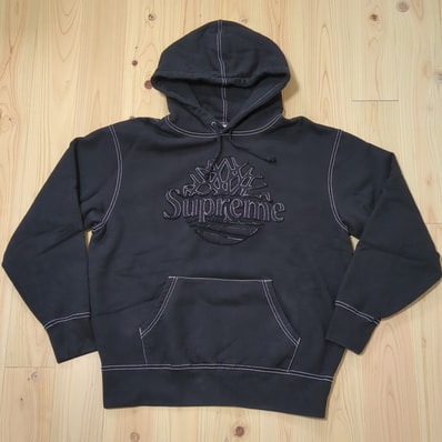 Supreme x Timberland Hooded Sweatshirt "Black"