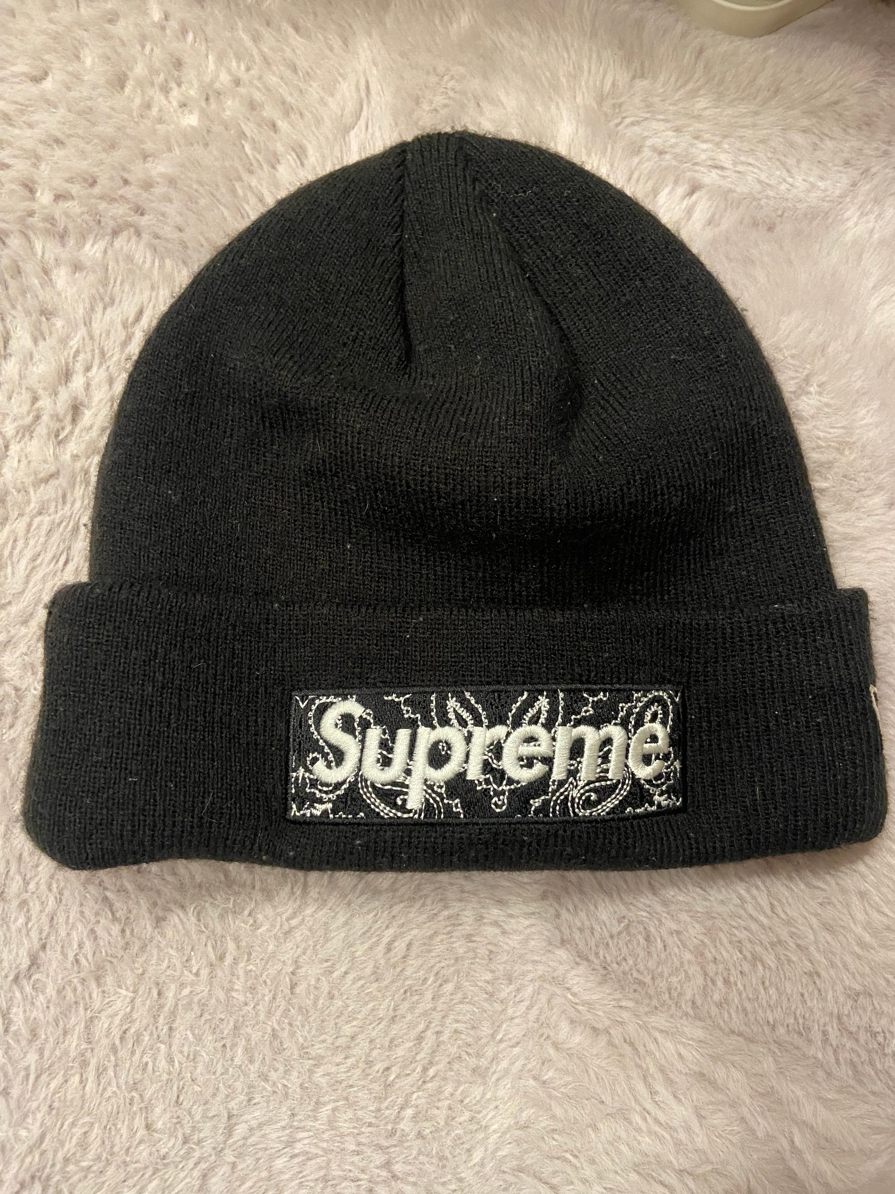 Supreme New Era® Box Logo Beanie "Black"