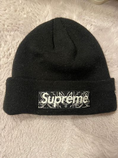 Supreme New Era® Box Logo Beanie "Black"