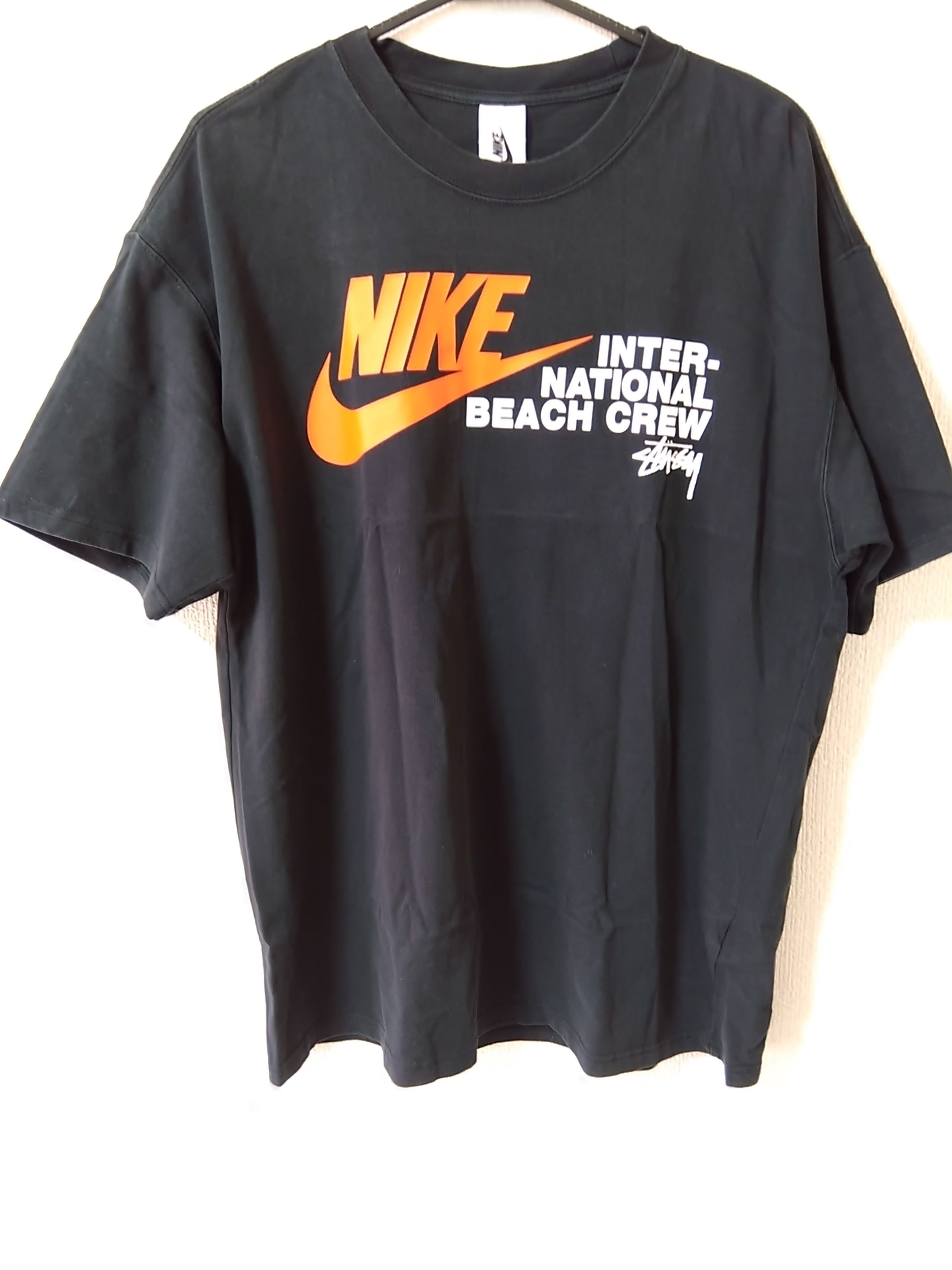 Nike x Stussy International Beach Crew T-Shirt "Black"