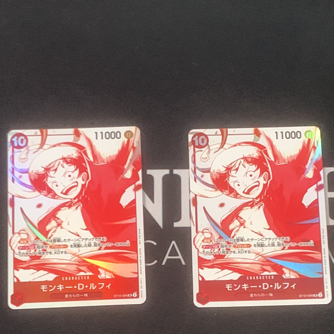 モンキー・D・ルフィ SR [ST10-006](プロモーションカード「3周年!ワンピースカードトレジャーキャンペーン」)