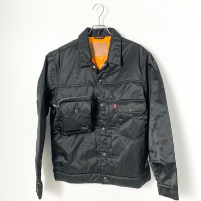 PORTER 85th x Levi's Type II Trucker Jacket "Black"