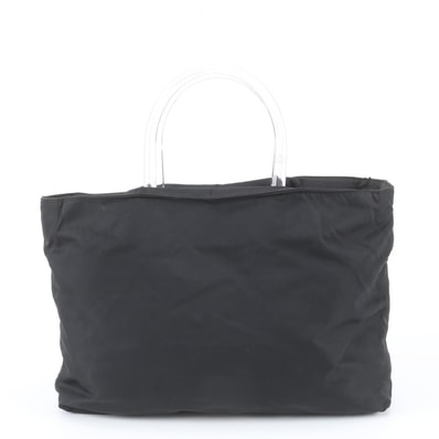 ■美品 プラダ テスート ナイロントライアングルロゴトート バッグ