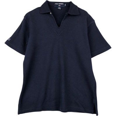 古着 ラルフローレン Ralph Lauren POLO SPORT ポロスポーツ オープンカラー 半袖 ポロシャツ メンズM相当/eaa620770