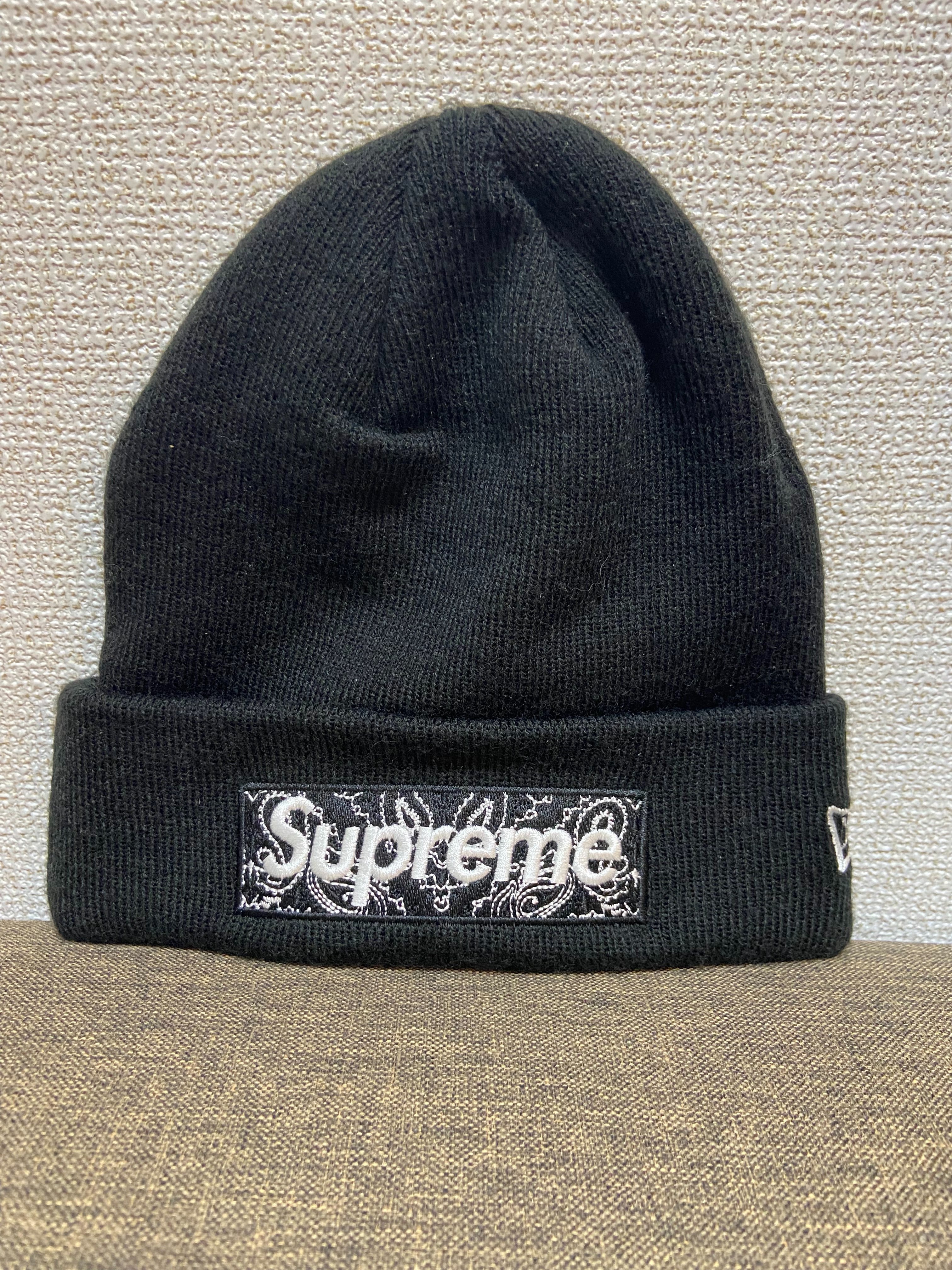 Supreme New Era® Box Logo Beanie "Black"