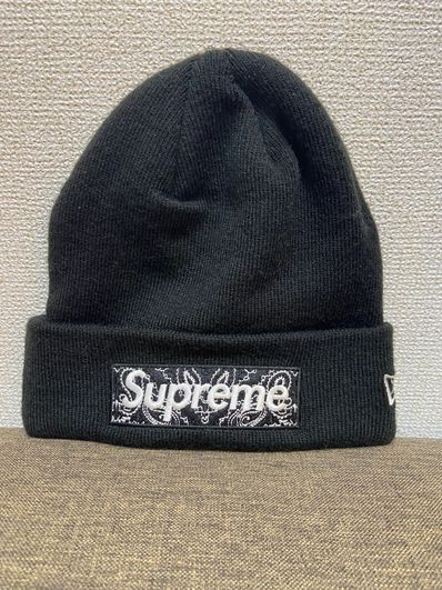 Supreme New Era® Box Logo Beanie "Black"