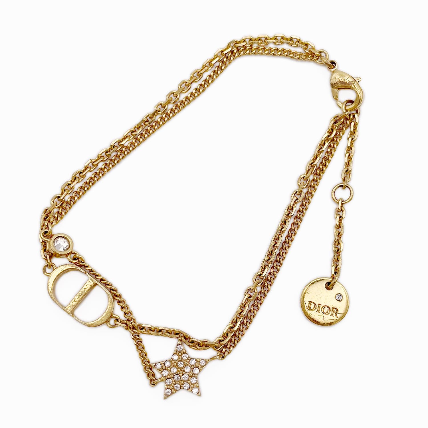 Dior ディオール ブレスレット
 メタル ゴールド レディース
 【中古】