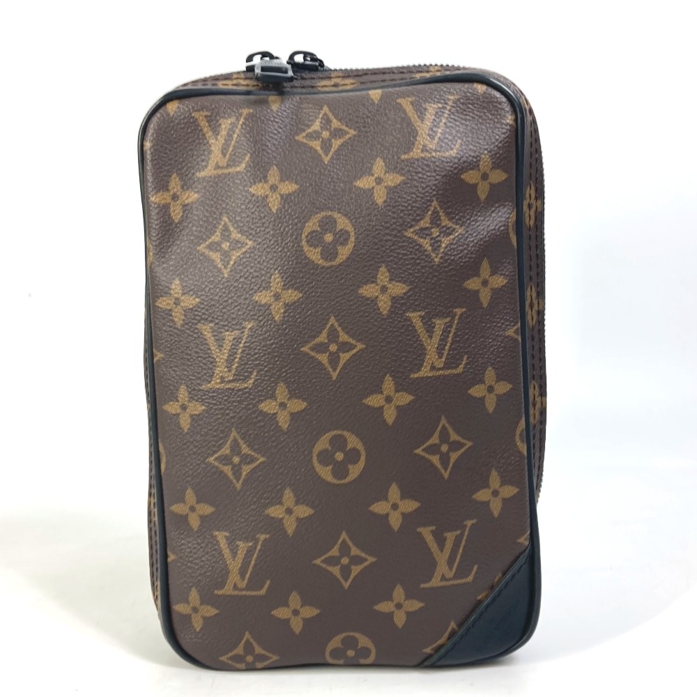 ルイヴィトン LOUIS VUITTON ソーラーレイ ユティリティ サイドバッグ M44477 モノグラム 斜め掛け ショルダーバッグ モノグラムキャンバス ブラウン 美品