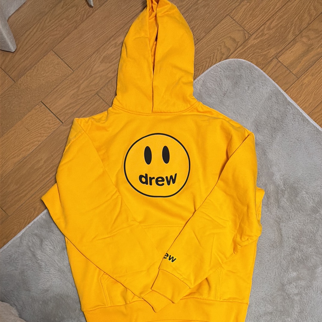 drew house mascot hoodie ”Golden Yellow"