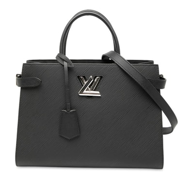ルイ ヴィトン エピ ツイスト トート ハンドバッグ ショルダーバッグ 2WAY M54810 ノワール ブラック レザー レディース LOUIS VUITTON 【中古】