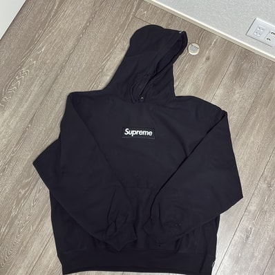Supreme Box Logo Hooded Sweatshirt "Black" (23FW)