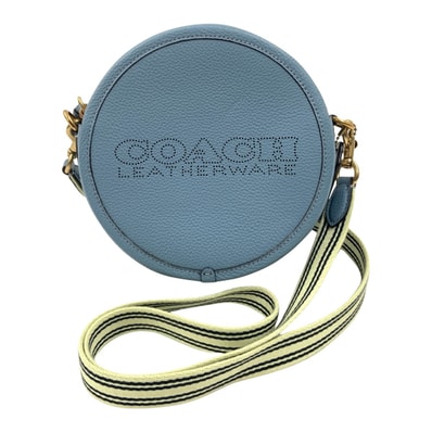 〇〇COACH コーチ キアサークル ショルダーバッグ C3427 ブルー