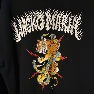 WACKO MARIA x Tim Lehi / Sweat Shirt "Black"