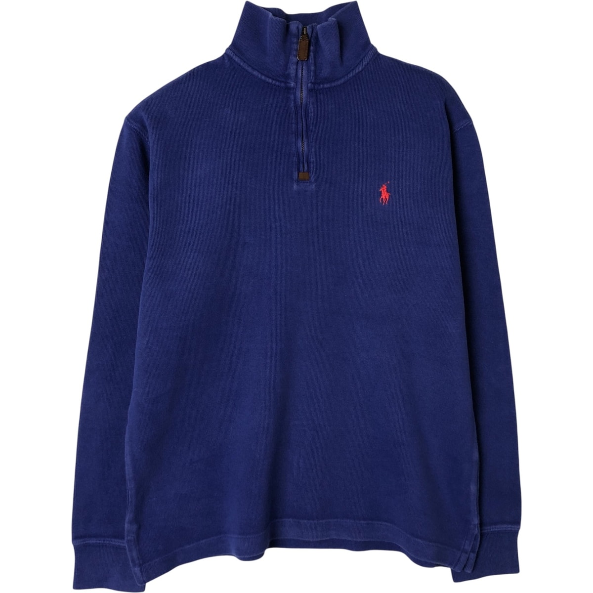 古着 ラルフローレン Ralph Lauren POLO RALPH LAUREN ハーフジップスウェットシャツ トレーナー メンズS相当/eaa587934