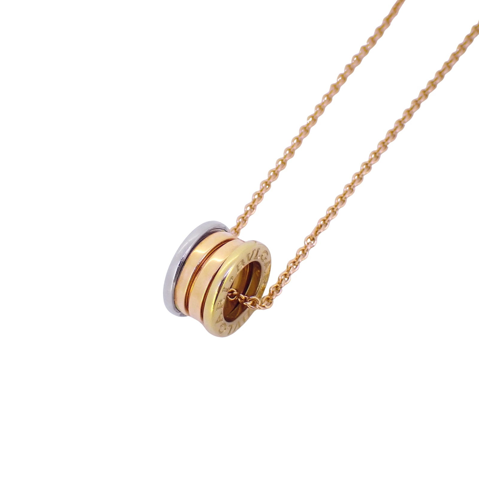 BVLGARI ブルガリ  B-ZERO1 ビーゼロワン スリーカラー  パーフェクトミステイク K18YG K18WG K18PG  ゴールド  レディース ネックレス