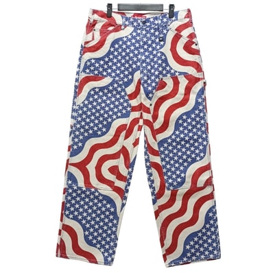 SUPREME シュプリーム 26SS Flag Double Knee Painter Pant フラッグ ダブルニー ペインター パンツ 54741
