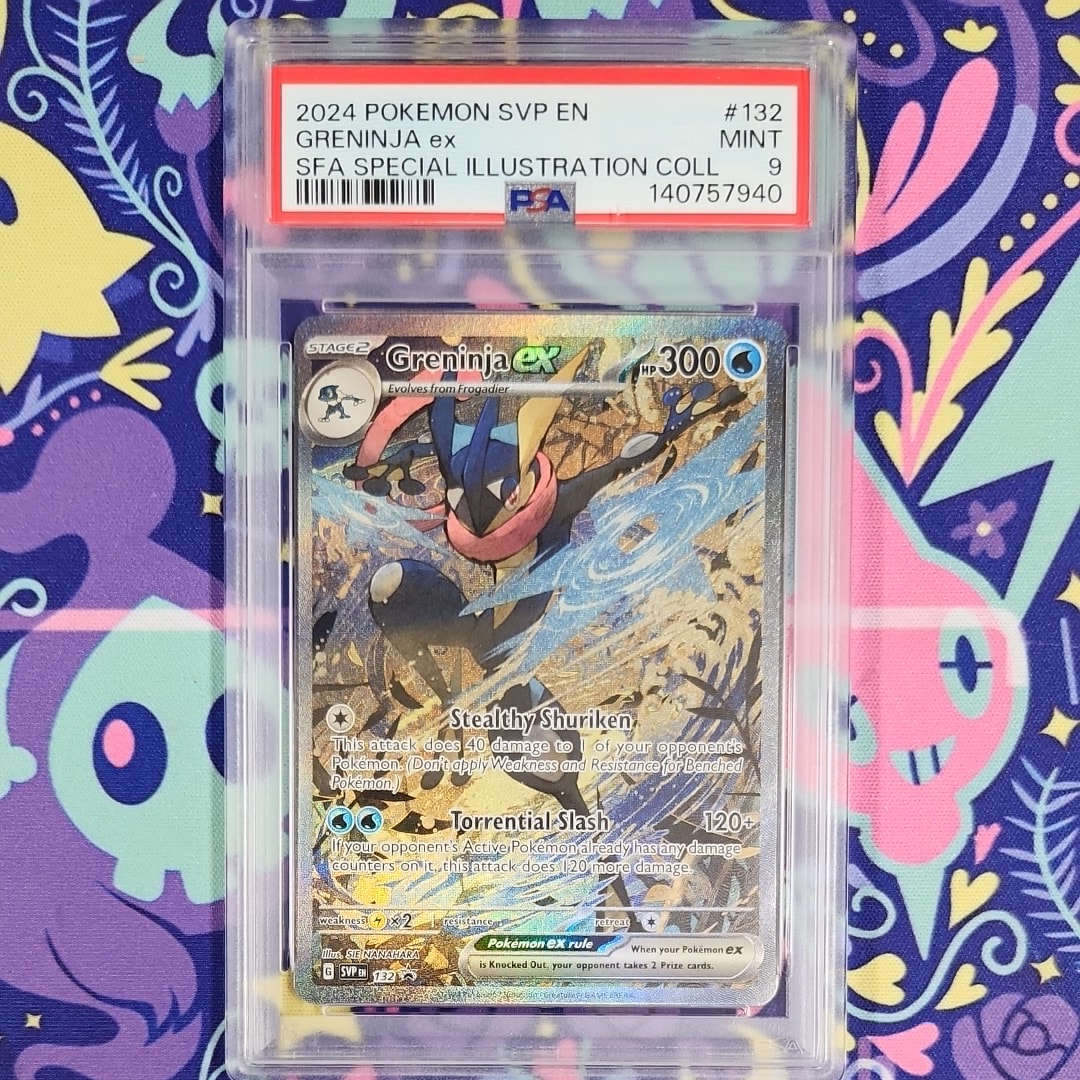 ゲッコウガex P [SVP EN 132]【英語版】(スカーレット&バイオレット「シュラウデッドフェイブル ゲッコウガex スペシャルイラストレーション コレクション」)