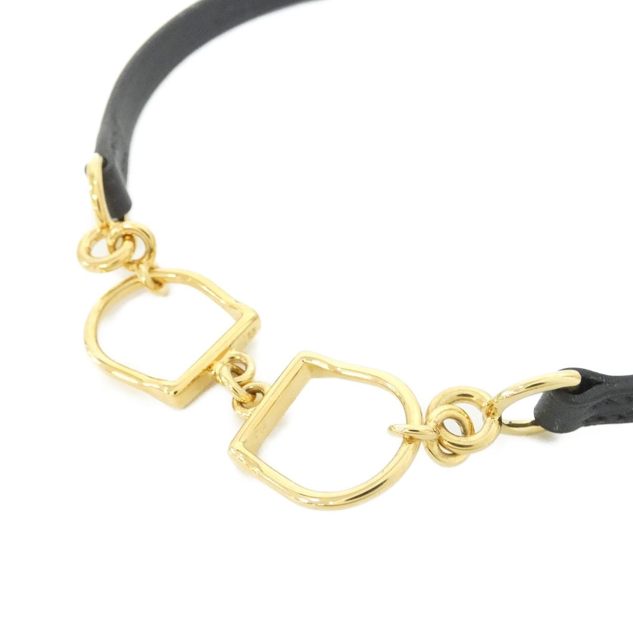 エルメス エトリエ ドゥブル トゥール 072943CC チョーカー