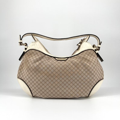 CELINE(セリーヌ) Cマカダム柄 ショルダーバッグ ベージュ