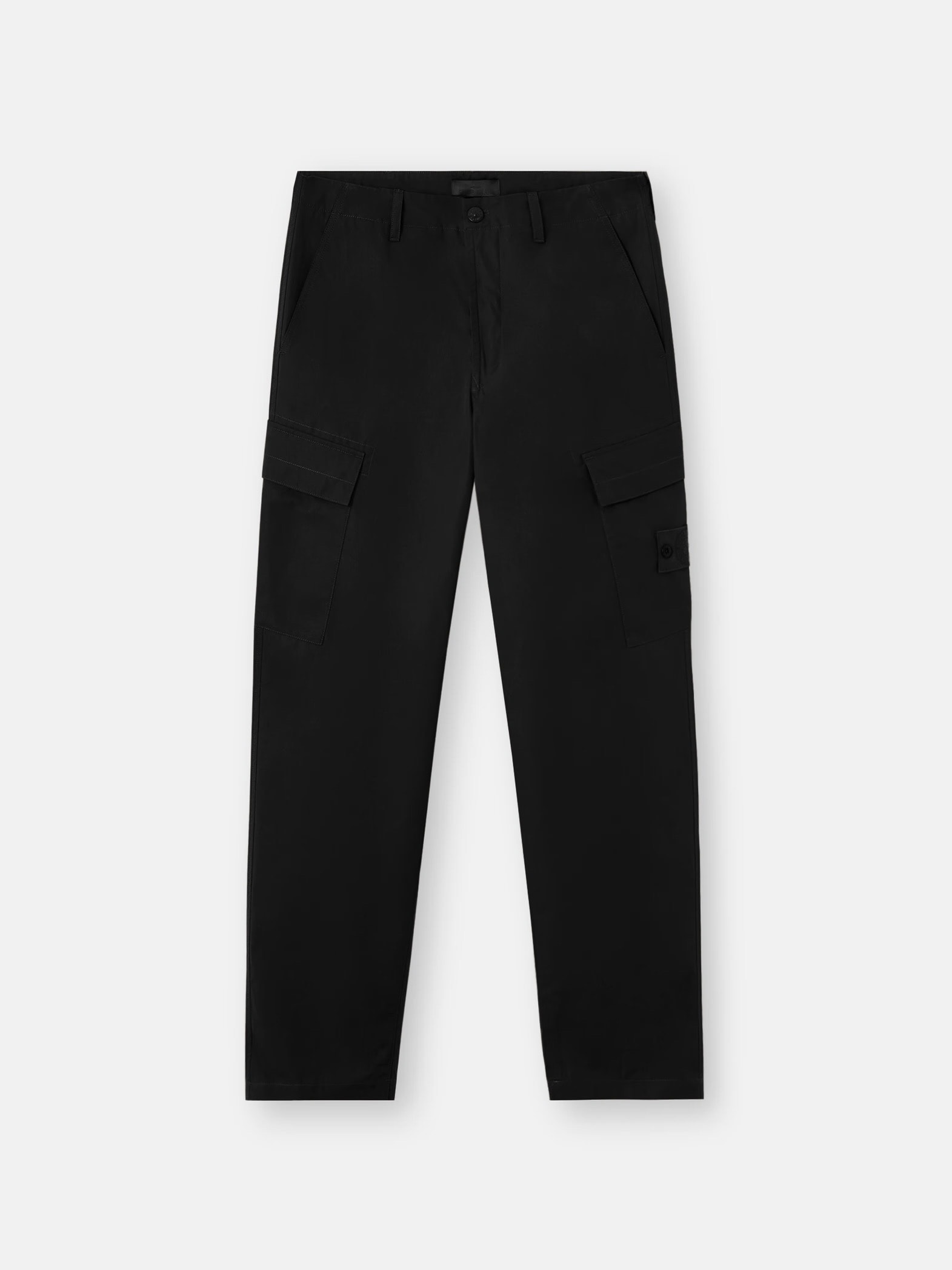 3100019 WEATHERPROOF COTTON CANVAS_STONE ISLAND GHOSTレギュラーフィット カーゴパンツ 全天候型バリア