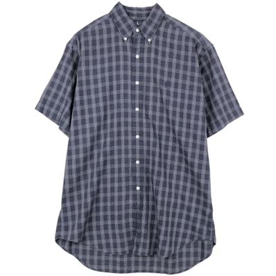 古着 ラルフローレン Ralph Lauren BLAKE 半袖 ボタンダウン チェックシャツ メンズM相当/eaa623624