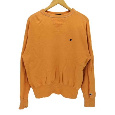 前Vガゼット ロゴ刺繍 クルーネックスウェット【1140344323737】