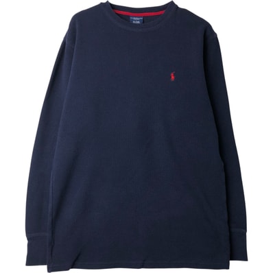 古着 ラルフローレン Ralph Lauren POLO RALPH LAUREN SLEEPWEAR サーマルロングTシャツ メンズL相当/eaa616259