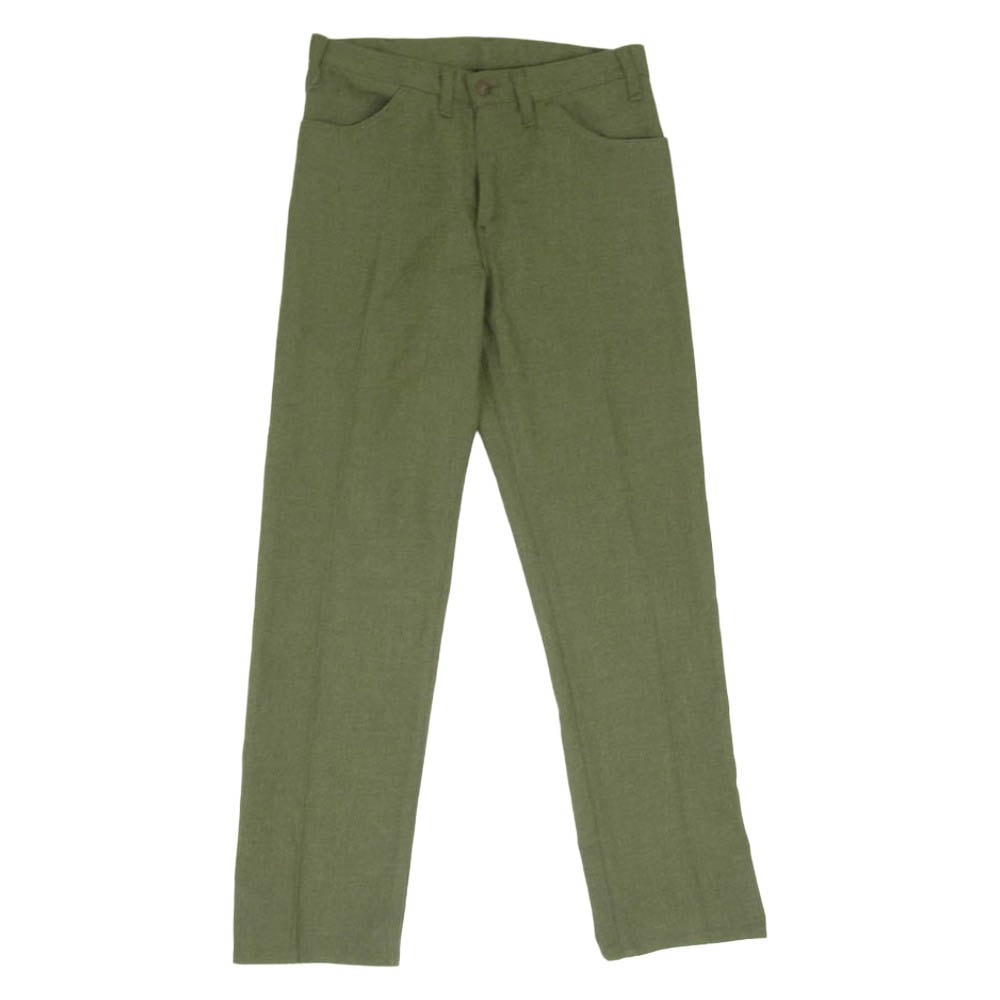 Levi's リーバイス 70s Sta-Prest スタプレ 42TALON パンツ グリーン系 サイズ表記無【中古】