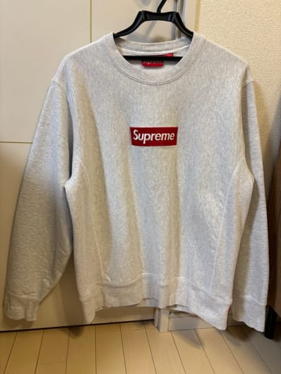 Supreme Box Logo Crewneck Sweatshirt "Ash Grey" (18FW)