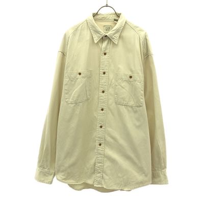 GAP ギャップ 90s 長袖 コットンシャツ