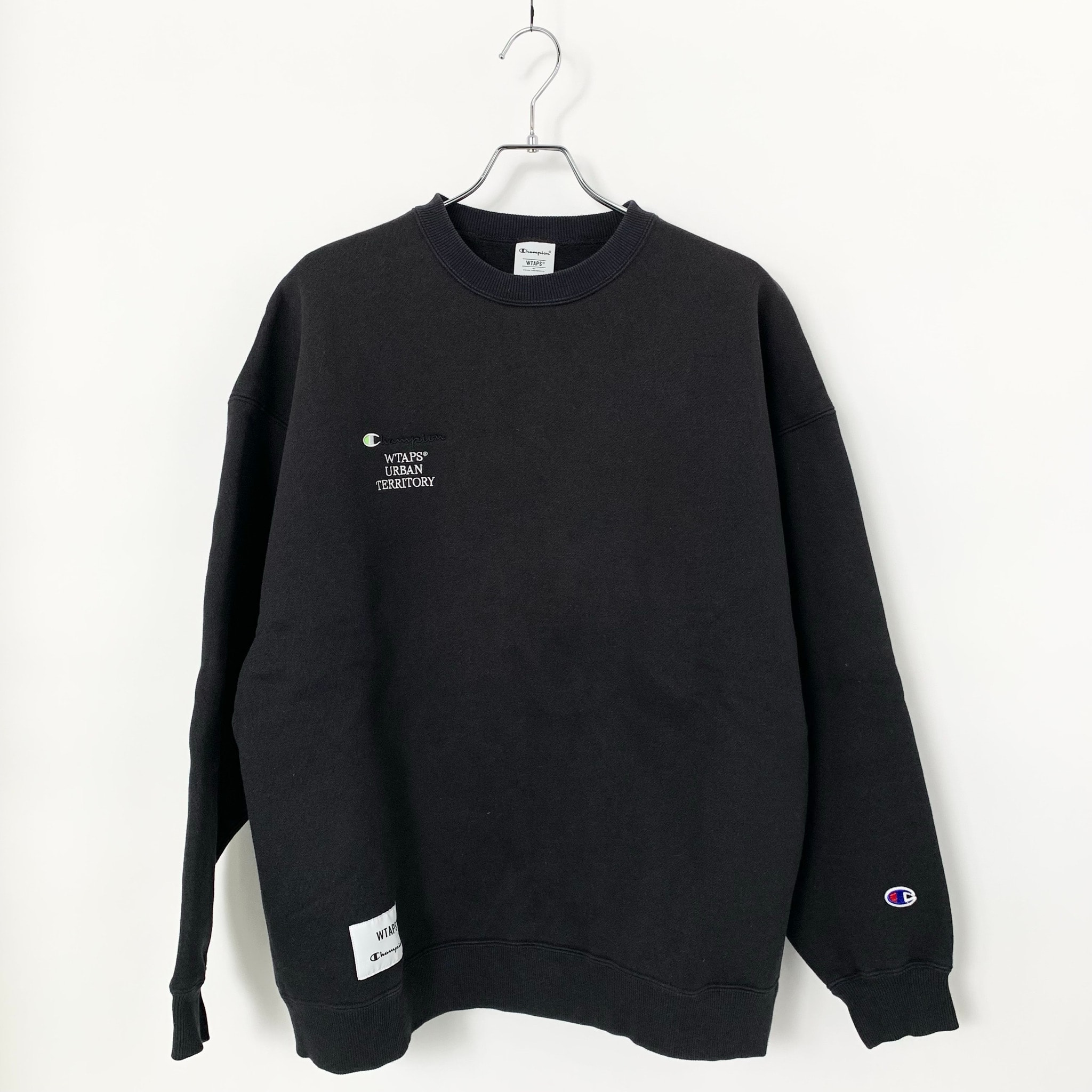 WTAPS x Champion Academy Crew Neck "Black"