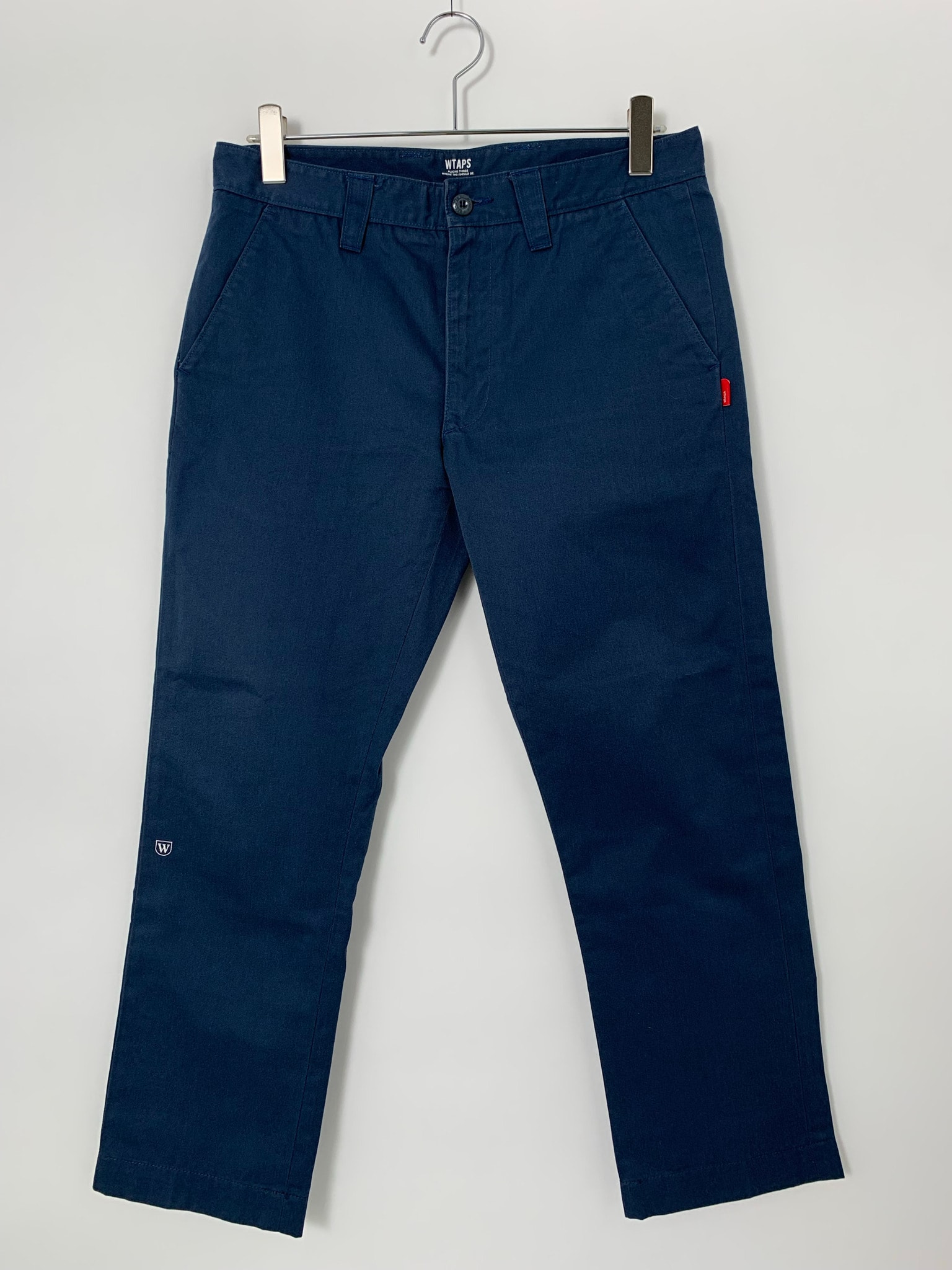 WTAPS KHAKI.TIGHT/TROUSERS.COPO.TWILL Navy